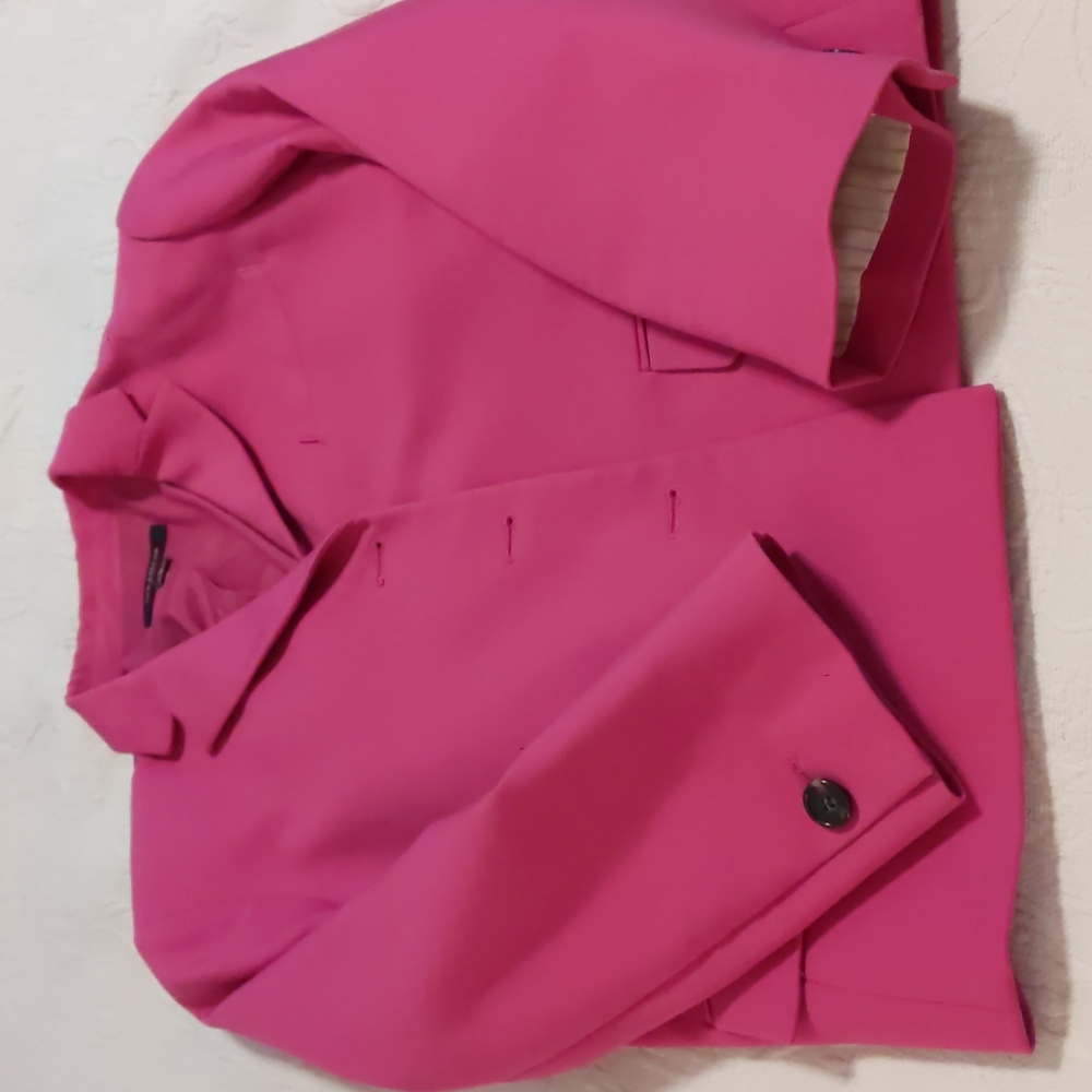 Ann Taylor pink blazer